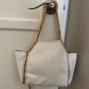 Stella McCartney Mini tote reversible Shaggy Deer